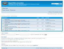 Tablet Screenshot of mopedriders.org